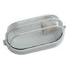 مصباح مقاوم للرطوبة القاعدة الحديد Tri-line Oval