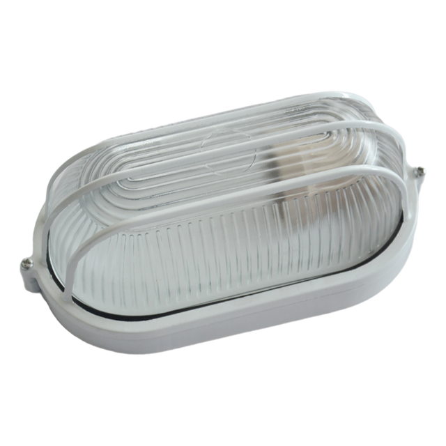مصباح مقاوم للرطوبة القاعدة الحديد Tri-line Oval