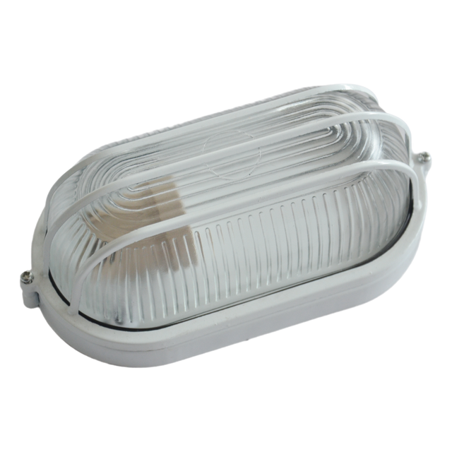 مصباح مقاوم للرطوبة القاعدة الحديد Tri-line Oval