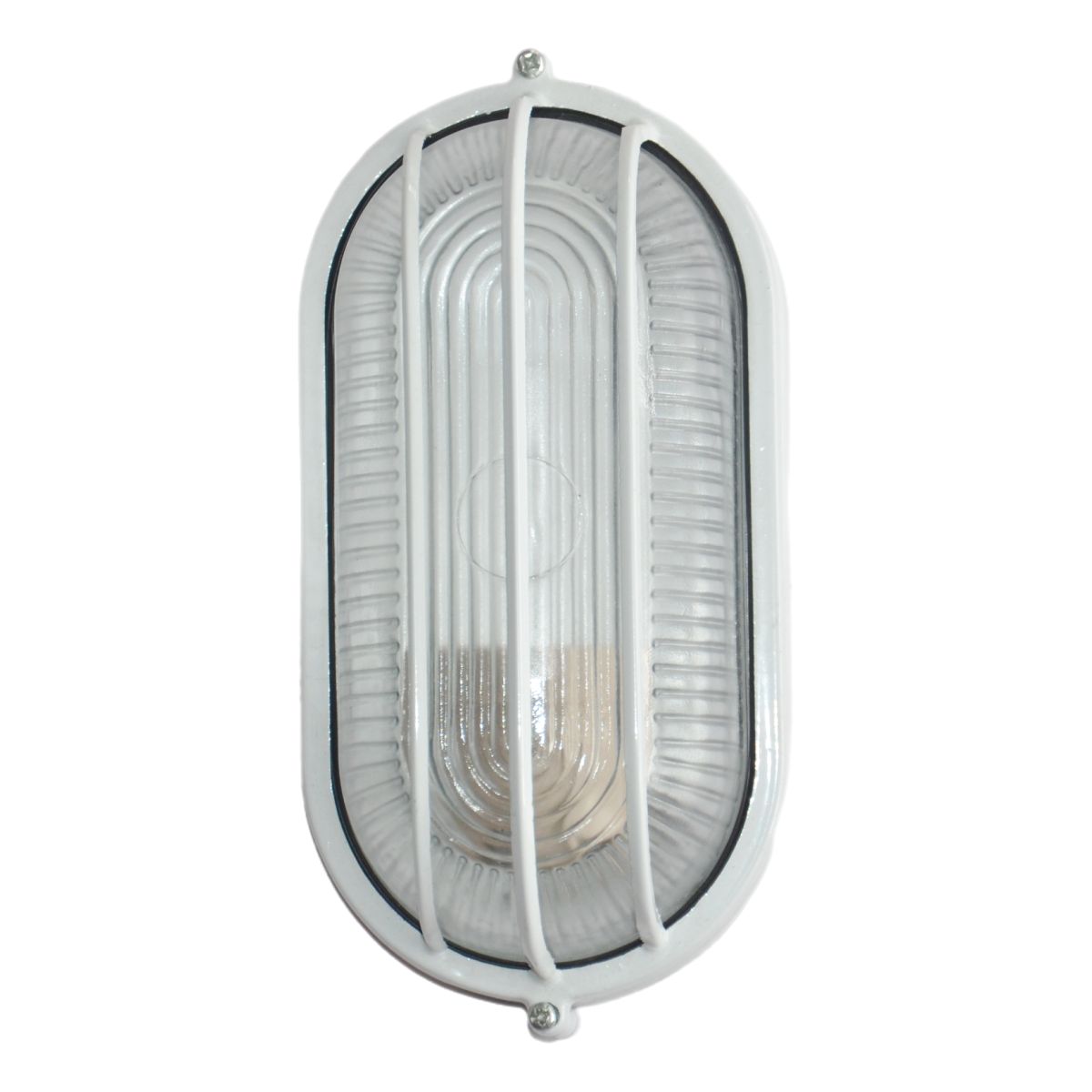 مصباح مقاوم للرطوبة القاعدة الحديد Tri-line Oval